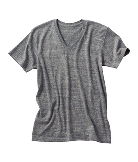 4.3oz Authentic Tri-blend V T-shirts
