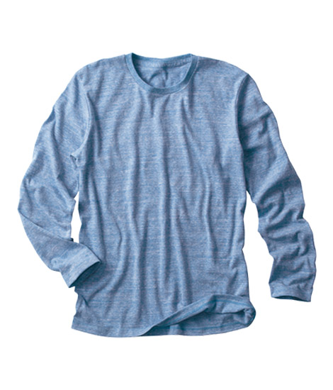 4.3oz Authentic Tri-blend Long T-shirts