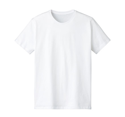 4.6オンスFINE FIT T-SHIRTS（DM501） ホワイト（001）