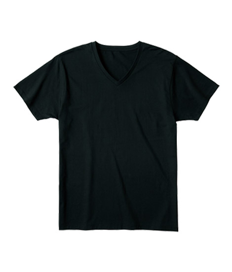 4.6oz Fine Fit V-Neck T-shirts