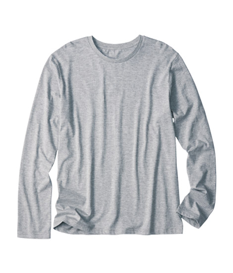 4.6oz Fine Fit Long Sleeve T-shirts