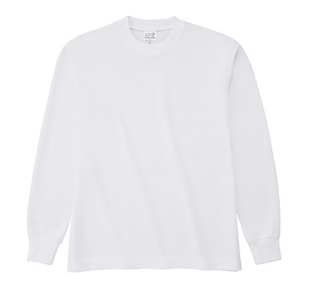 ハニカム長袖Tシャツ（リブ有り）