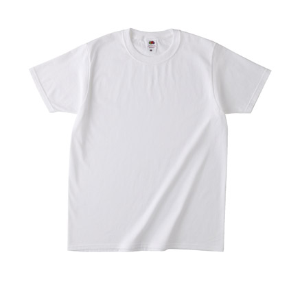 フルーツ ベーシックTシャツ（J3930HD） ホワイト（J3930HD-01）