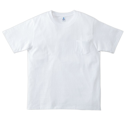 ポケット付7.1オンスTシャツ