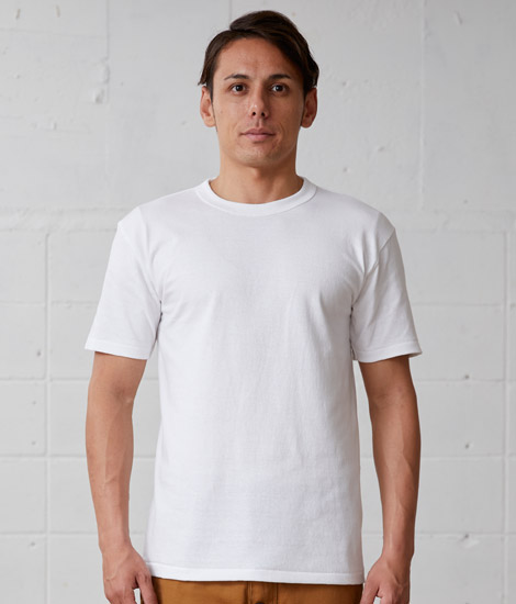 オープンエンド マックスウェイトバインダーネックTシャツ