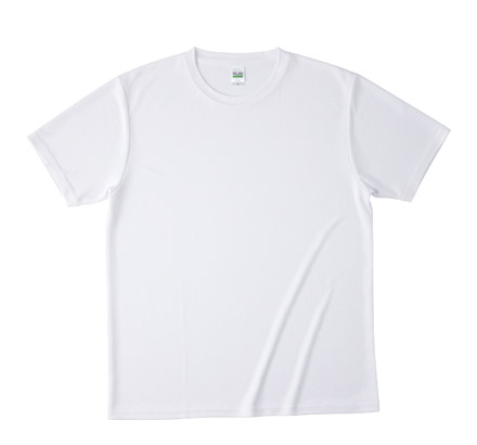 リサイクルポリエステルTシャツ（RPT-925） ホワイト（RPT-925-01）