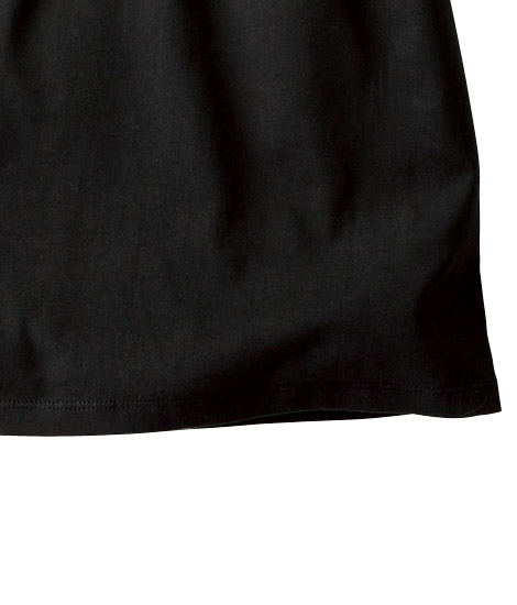 スリムフィットTシャツのリブ(首)イメージ