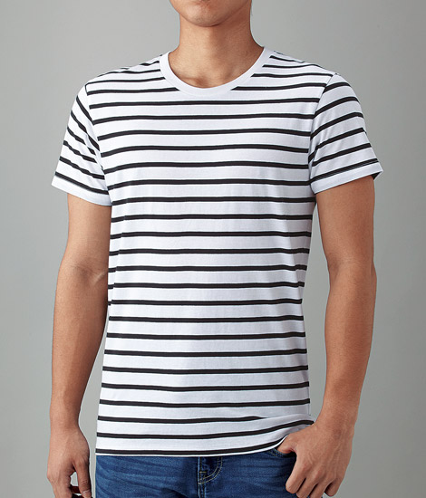ナローボーダーTシャツ