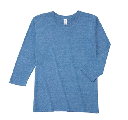 【在庫限り】トライブレンド3／4スリーブTシャツ
