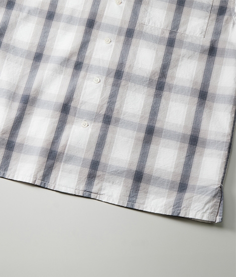 裾口は1本針始末