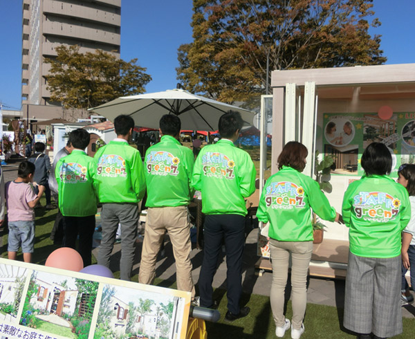 実績14：建築・造園業様｜イベント用オリジナルブルゾン