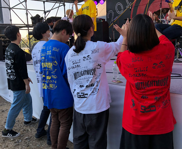 実績20：大学様｜イベント用オリジナルTシャツ