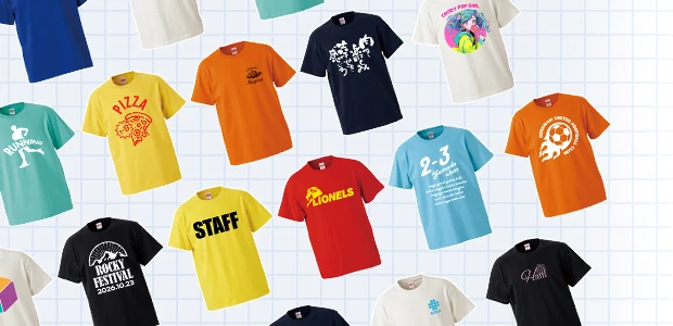 Ｔシャツデザイン例