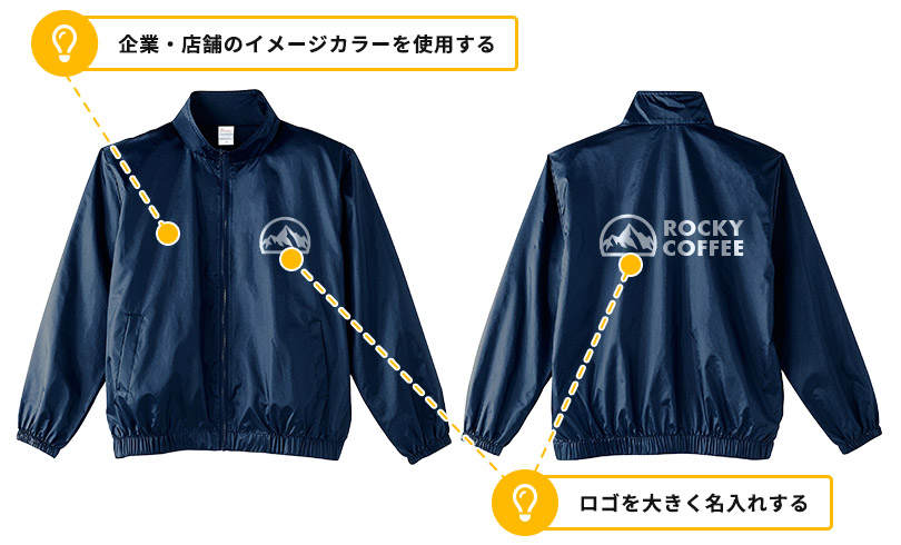 定番デザイン位置