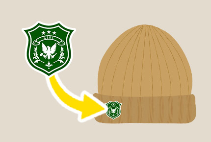 ワッペン サンプルイメージ