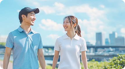 夏場も快適に過ごせる
