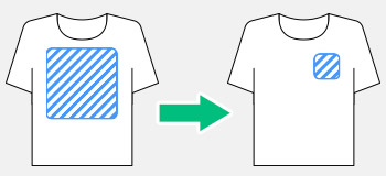 印刷サイズを小さくする